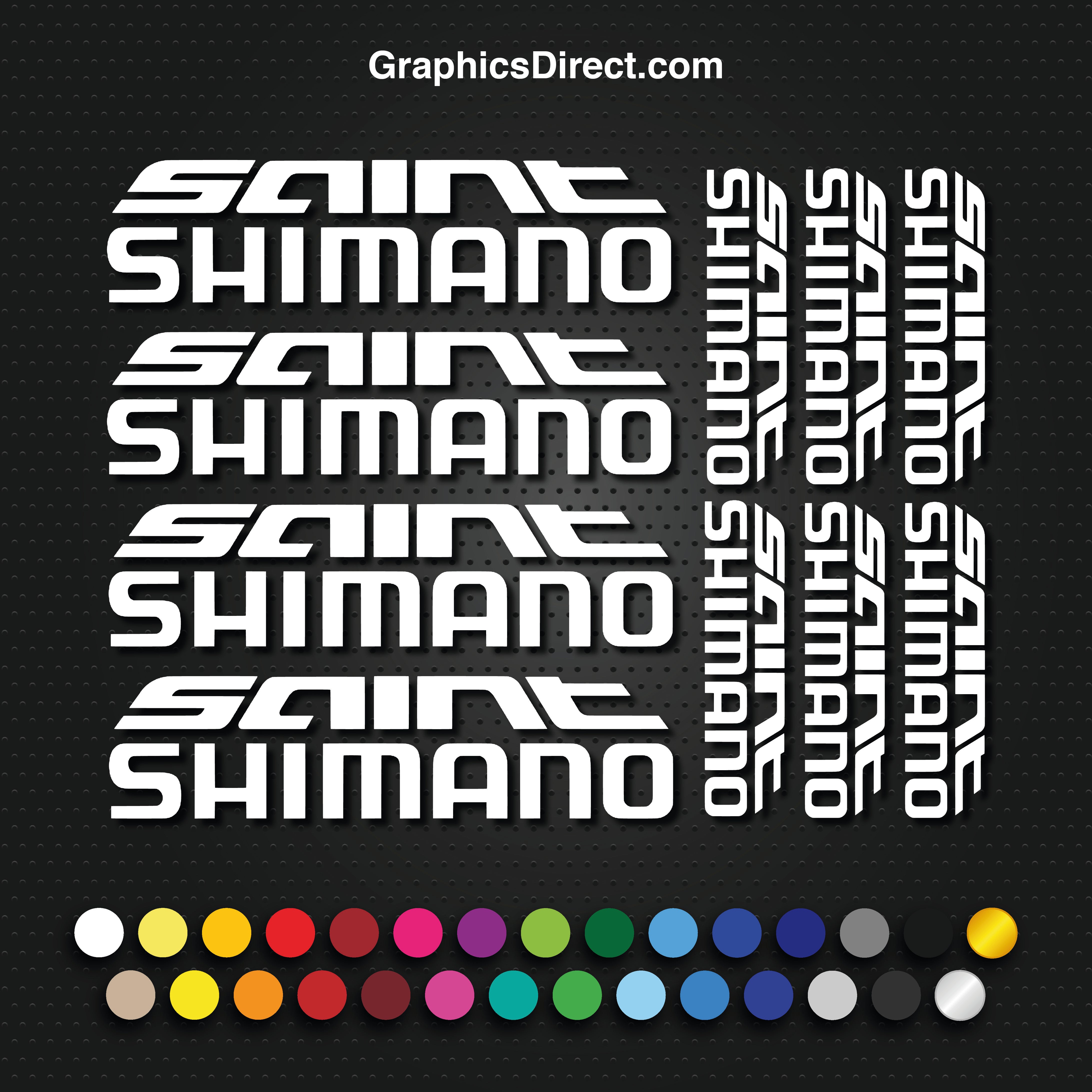 Shimano Sticker, Sticker, Print & Sticker, Equipment